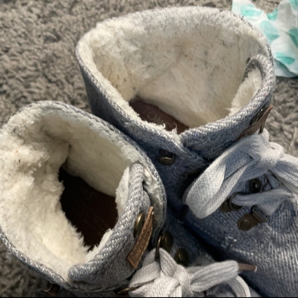 WOMAN SIZE 8 TOMS GRAY BOOTIES - Picture 6 of 7